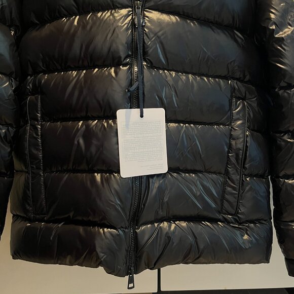 Moncler Black Hooded Down Jacket - Picture 4 of 8